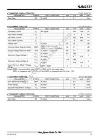 NJM2737RB1-TE1 Datasheet Page 3