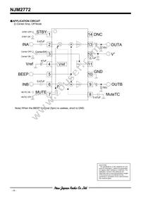 NJM2772V-TE1# Datasheet Page 5