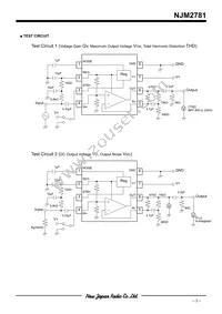 NJM2781V-TE1 Datasheet Page 3