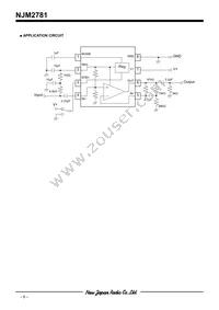 NJM2781V-TE1 Datasheet Page 6