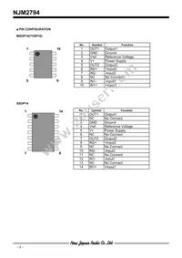 NJM2794V-TE1 Datasheet Page 2