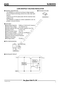 NJM2855DL1-05-TE1 Datasheet Cover