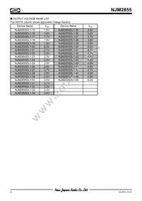 NJM2855DL1-05-TE1 Datasheet Page 2