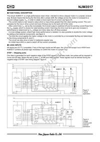 NJM3517D2 Datasheet Page 3