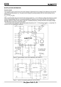 NJM3777E3 Datasheet Page 6