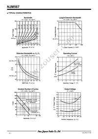 NJM567D Datasheet Page 4