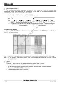 NJU6051V-TE1 Datasheet Page 8