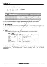 NJU6051V-TE1 Datasheet Page 10