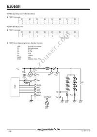 NJU6051V-TE1 Datasheet Page 16