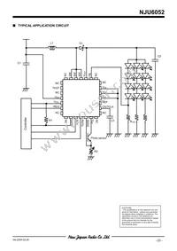 NJU6052V-TE1 Datasheet Page 23