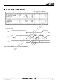 NJU6060V-TE1 Datasheet Page 11