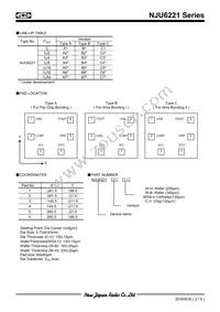 NJU6221CC-V-CT4 Datasheet Page 2