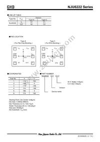 NJU6222CC-V-CT4 Datasheet Page 2