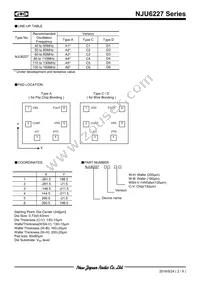 NJU6227DC-V-CT4 Datasheet Page 2