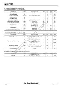 NJU7029RB1-TE1 Datasheet Page 4