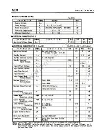 NJU7081R-TE1 Datasheet Page 2