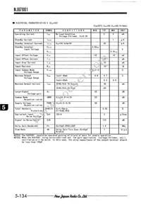 NJU7081R-TE1 Datasheet Page 3