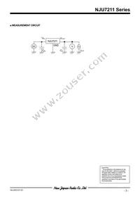 NJU7211L2-50 Datasheet Page 3