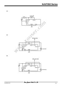 NJU7262M50 Datasheet Page 5