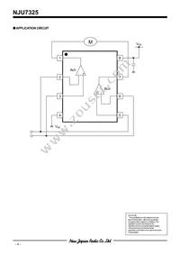 NJU7325R-TE1# Datasheet Page 4