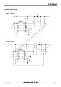 NJU7600RB1-TE1# Datasheet Page 5