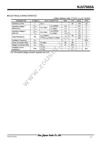 NJU7660AM-TE1 Datasheet Page 3