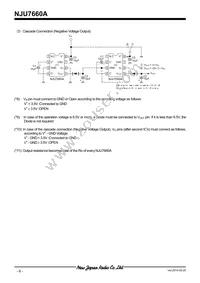 NJU7660AM-TE1 Datasheet Page 6