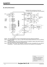 NJU8721V-TE1# Datasheet Page 14