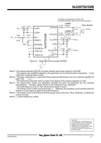 NJU8752V-TE1 Datasheet Page 7
