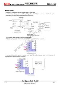 NJU9103KV1-TE3 Datasheet Page 19