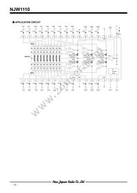 NJW1110V-TE1 Datasheet Page 8