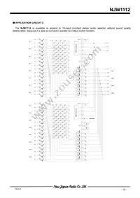 NJW1112V-TE1 Datasheet Page 9