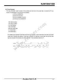 NJW1508V-TE1 Datasheet Page 5
