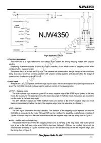 NJW4350E2-TE2 Datasheet Page 5