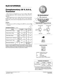 NJX1675PDR2G Datasheet Cover