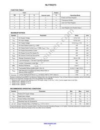 NL17SG373DFT2G Datasheet Page 2
