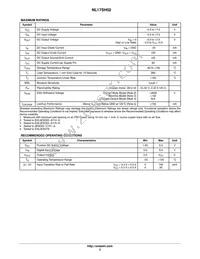 NL17SH02P5T5G Datasheet Page 2