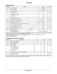 NL17SV32XV5T2 Datasheet Page 2