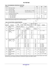 NL17SZ125EDFT2G Datasheet Page 3