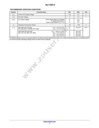 NL17SZ14XV5T2 Datasheet Page 4