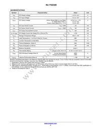 NL17SZ32EDFT2G Datasheet Page 3