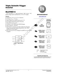 NL37WZ14US Datasheet Cover