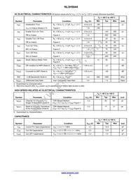 NL3HS644FCTAG Datasheet Page 5