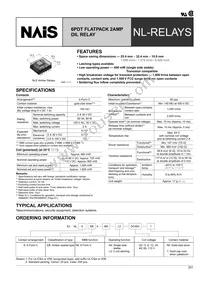 NL6EBX-L2-DC6V-1 Datasheet Cover