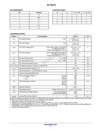 NL7SZ19DFT2 Datasheet Page 2