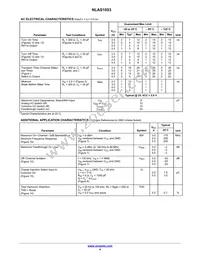 NLAS1053US Datasheet Page 4