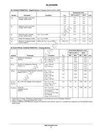 NLAS3699BMN1R2G Datasheet Page 4