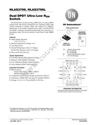 NLAS3799MNR2G Datasheet Cover