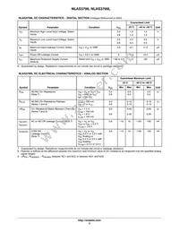 NLAS3799MNR2G Datasheet Page 5