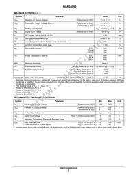 NLAS4053DT Datasheet Page 3